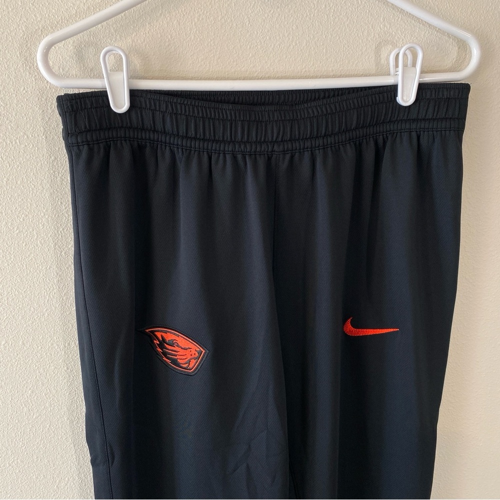 Nike Oregon State Beavers Basketball Player Issued Tearaway Pants Black - Large